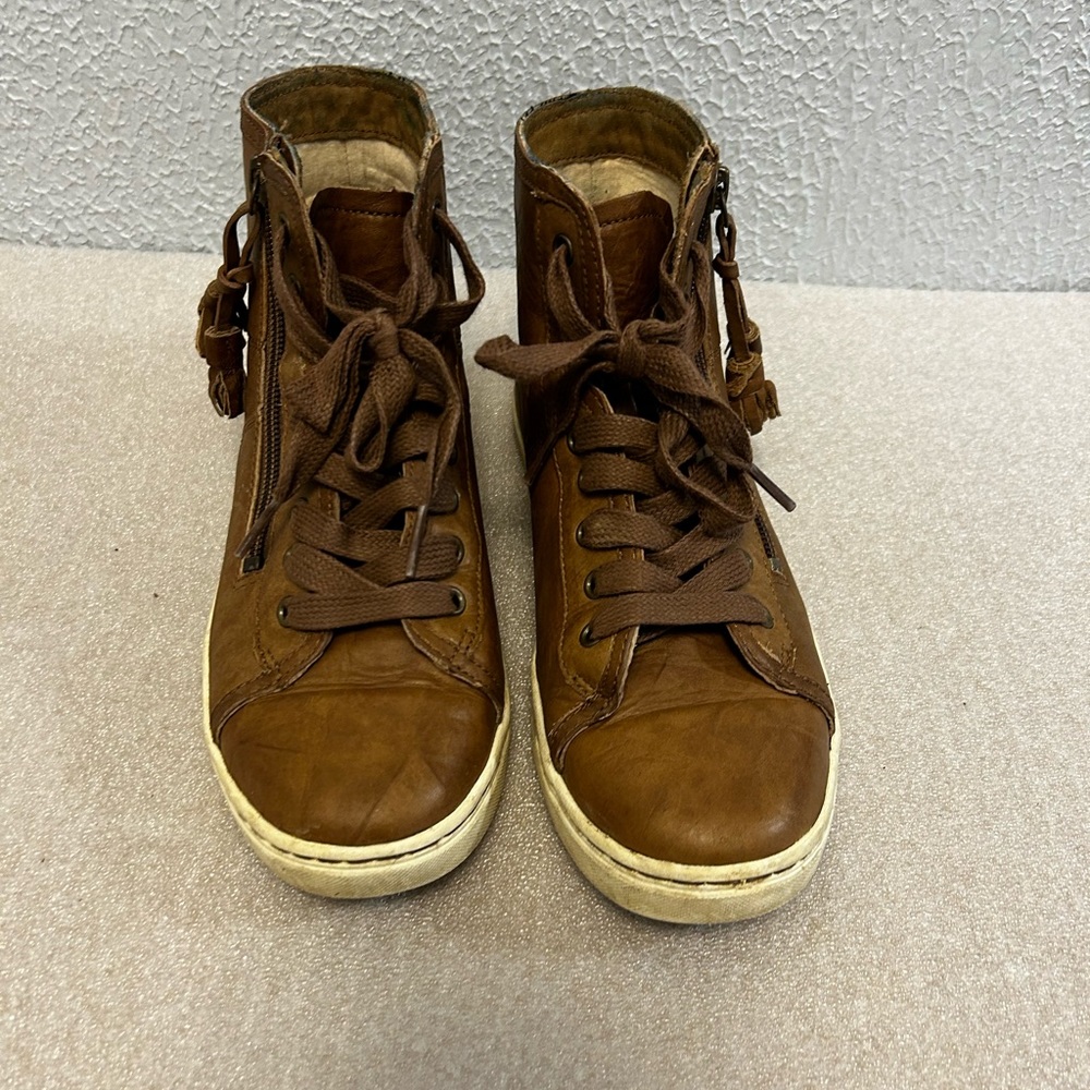 UGG leather sneakers